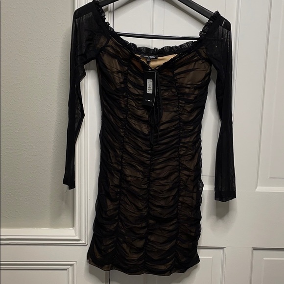 FASHION NOVA SEXY MESH DRESS - Picture 5 of 7